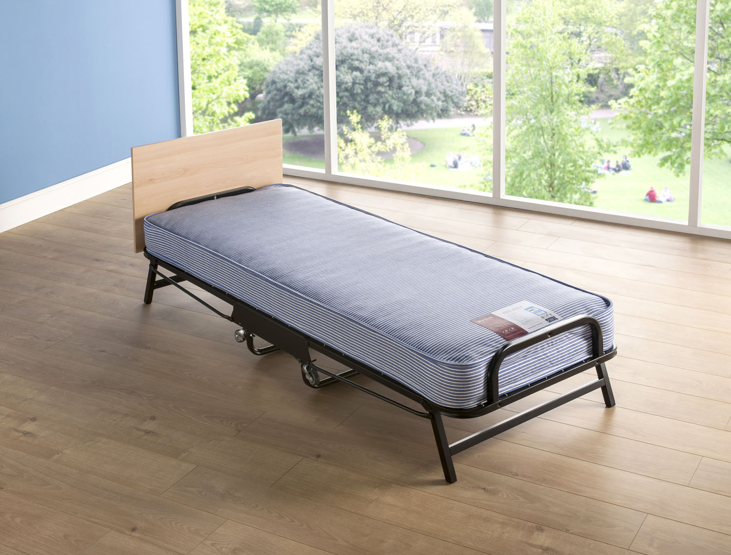 JML12 metal bed frame and mattress